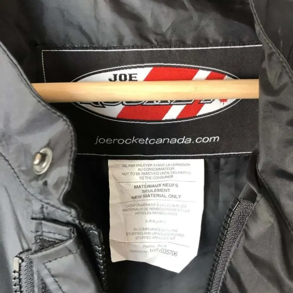 Joe rocket shell black jacket size xxl